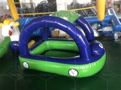 Hot Selling Inflatable Car Floats Swimming Water Toys Floating Boat for Summer Party