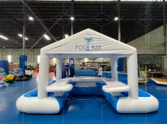 Inflatable Pool Bar With Seats
