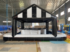 Black Inflatable Pool Bar