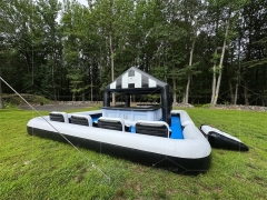 Black Inflatable Pool Bar