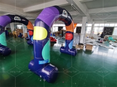 Colordul Inflatable Start Finish Line