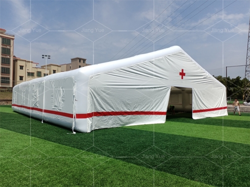 Portable Air Sealed Medical Tents White Airtight Large Inflatable Emergency Hospital Survival Tent for Hospital