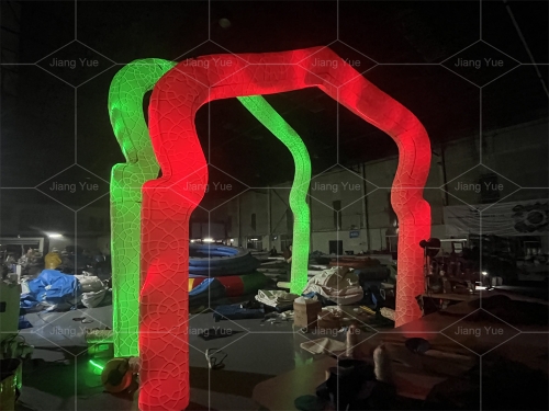 Custom Advertising Inflatable Led Lighting Arch Led Light Party Wedding Arch