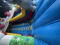 Commercial Clown Inflatable Slide for Outdoor