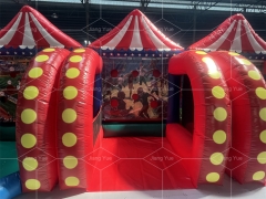 Hot Sale Commercial Sports Game 6 in 1 Challenge Carnival Booth Inflatable Carnival Games for Events